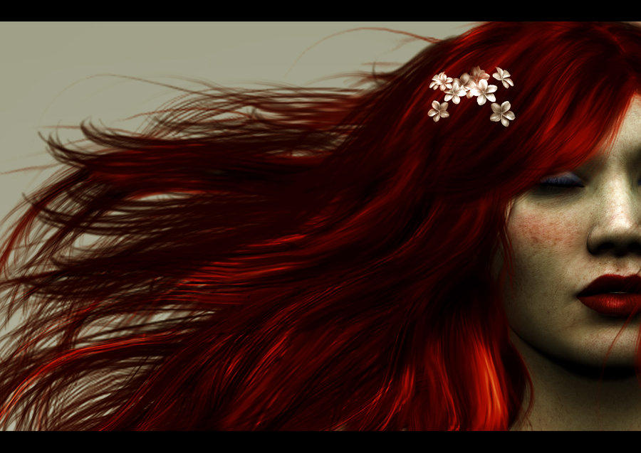 Red Hair by poseraddicts DeviantArt
