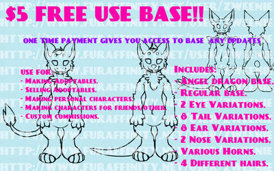 !!$5 FREE USE ANGEL DRAGON + OTHER SPECIES BASE.!!