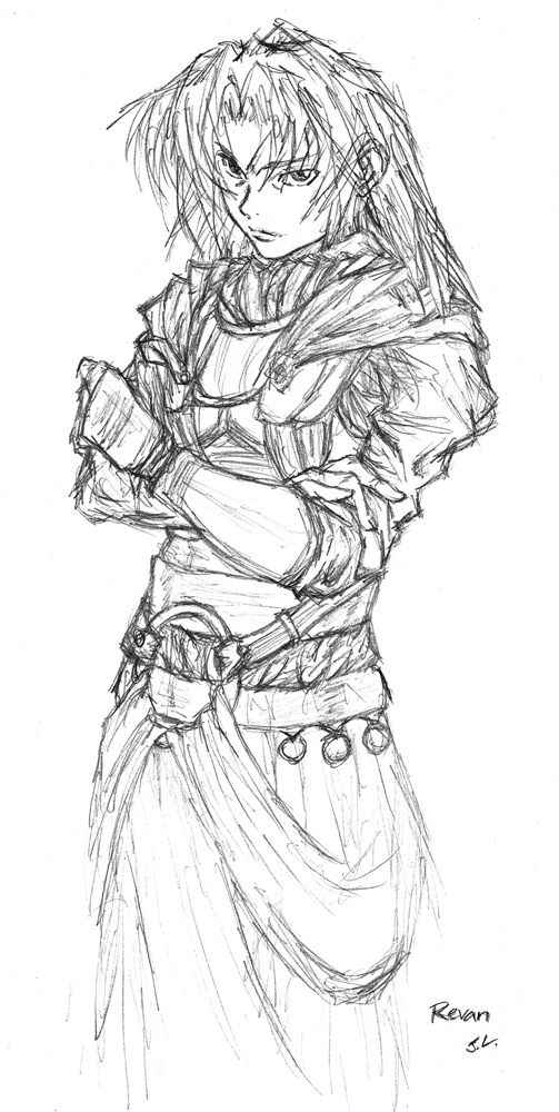 Darth Revan sketch 2