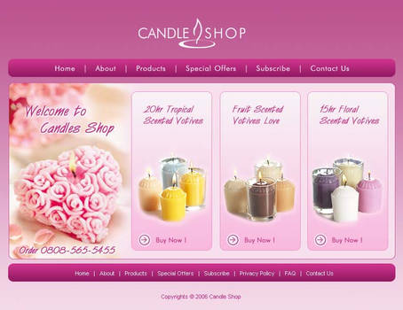 Candle Shop Layout