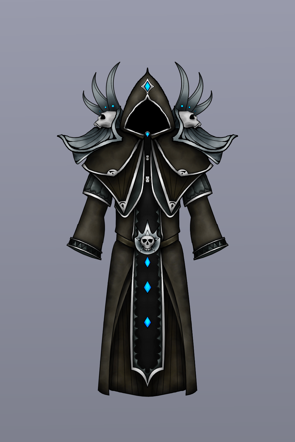 Anime Cult Robe Cultist Robe - Concept Art by LordCainen on DeviantArt