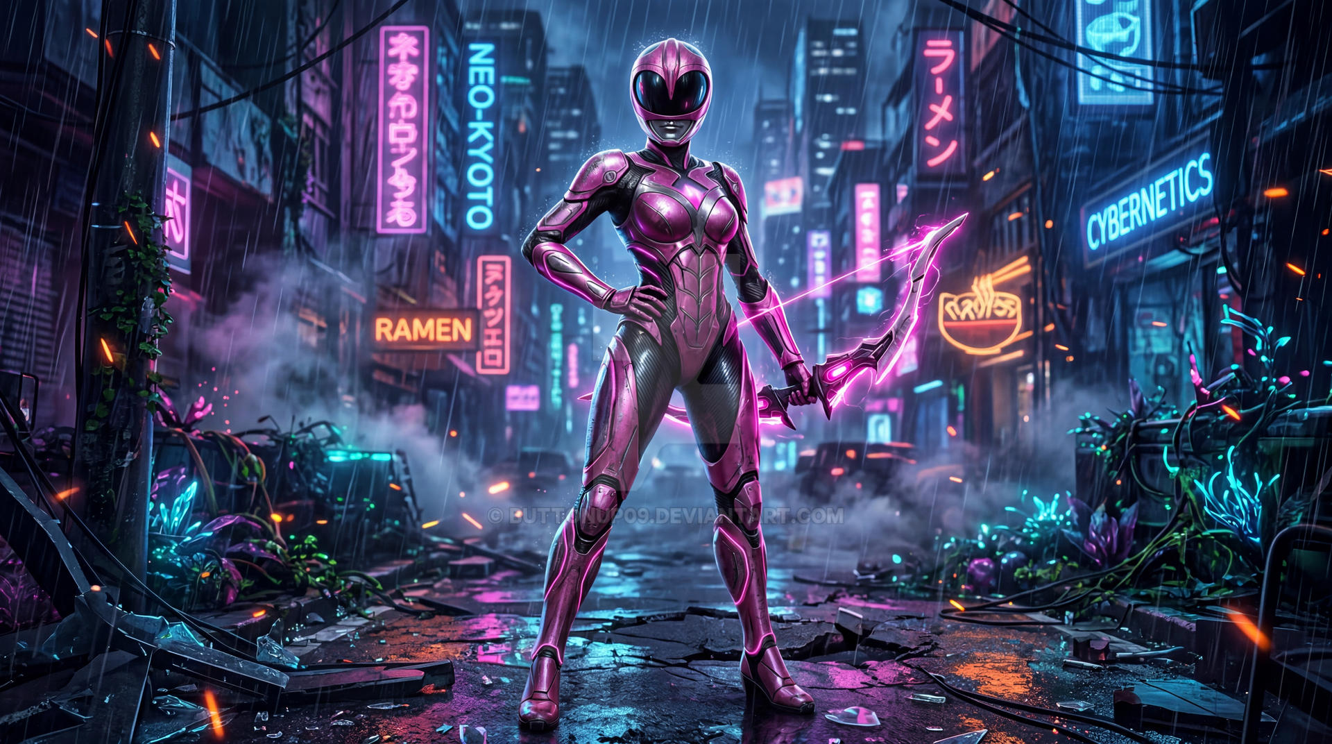 Pink Power Ranger Jpeg Pink power ranger by buttonup09 on DeviantArt