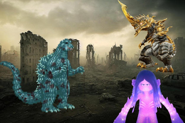 Ruby gillman and Rawa vs godzilla.exe (RP) by rubygillman55555 on ...