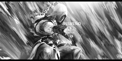 AssasinSignatureBnW