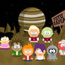 Futurama goes South Park
