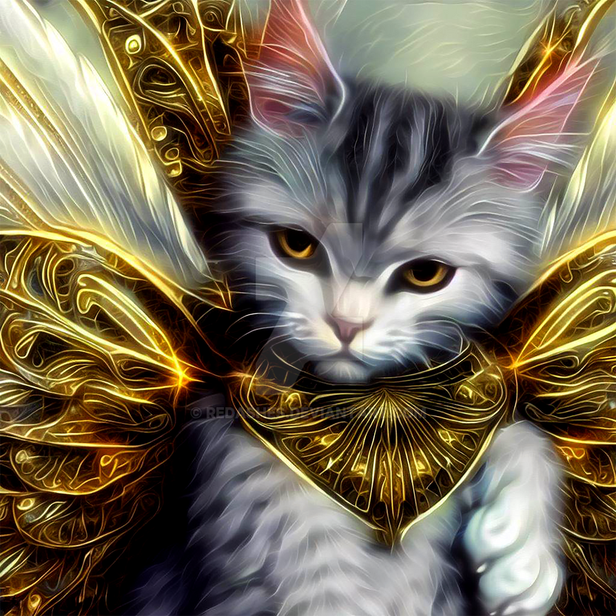 Kitten Angel Warrior - 2