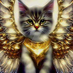 Kitten Angel Warrior - 3