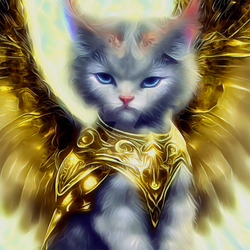 Kitten Angel Warrior - 5
