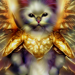 Kitten Angel Warrior - 6