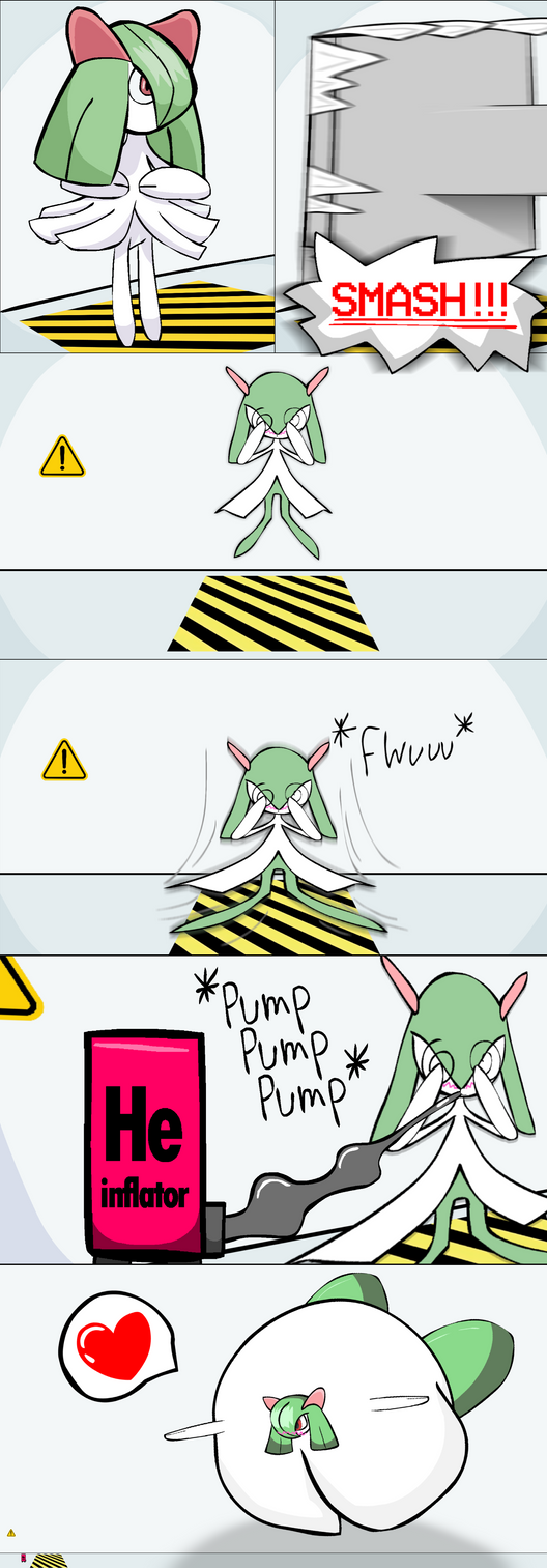 Tf2 Magic Inflation Kirlia Flattening + Inflation (Art Request) by lenoproreal on DeviantArt