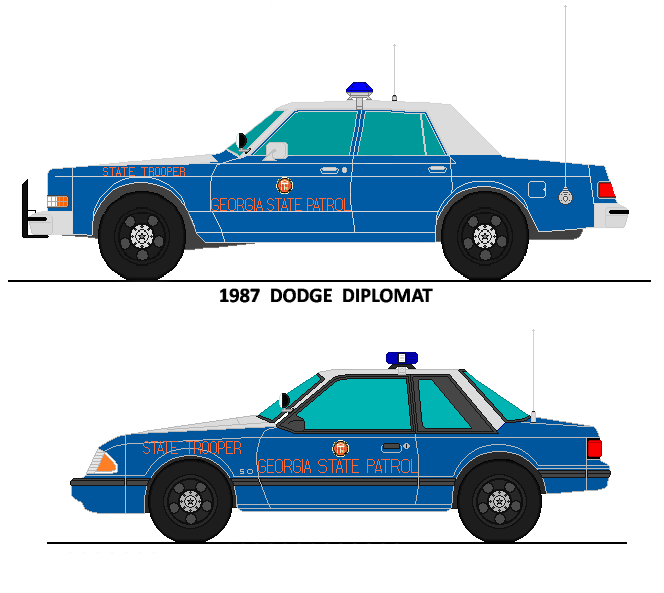 Details about   Georgia State Trooper Patrol  Car  Art Design 16x20 Aluminum Wall Art