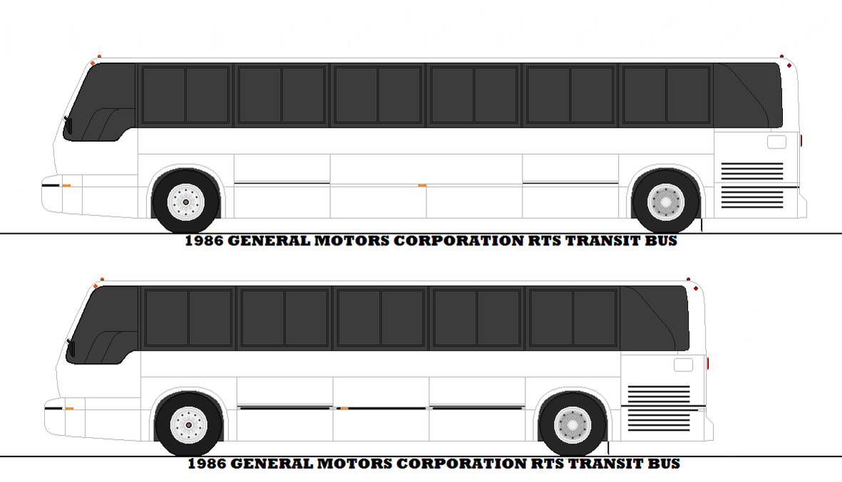 Bus Vs Rts Bus 1986 General Motors Corp. RTS Transit Bus Variatio by MEDIC1543 on ...