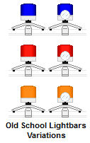 Old Lightbars Old School Rotating Lightbars Variations by MEDIC1543 on DeviantArt