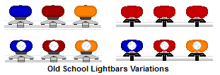 Old Lightbars Old School Lightbars Variations by MEDIC1543 on DeviantArt