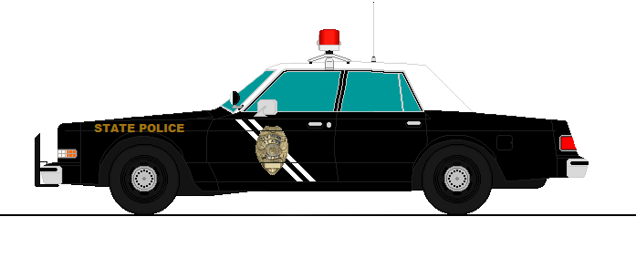 1987 Dodge Diplomat - New Mexico State Police