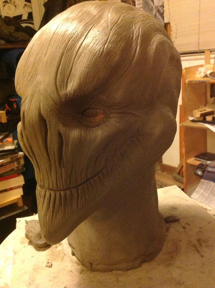 halloween mask sculpt