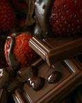 Chocolate and Strawberries 1 by NerdyArtist