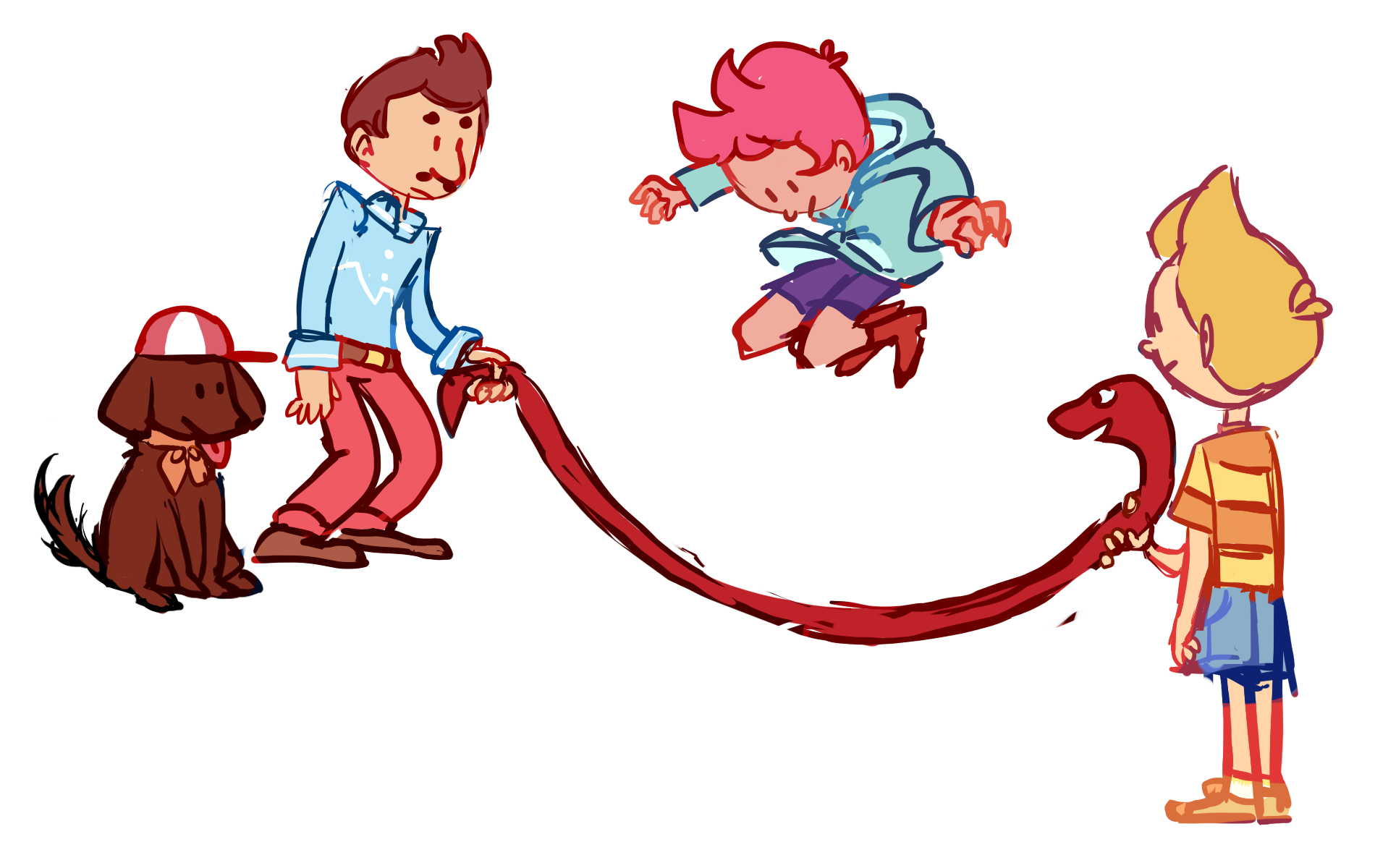 jump rope snake by theultimatenootnoot on DeviantArt