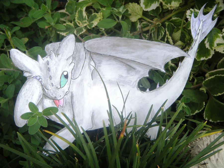 Unamused Toothless paper child by Katlync on DeviantArt