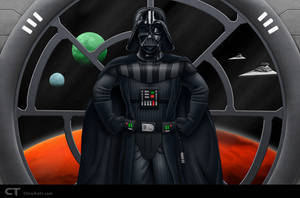 Darth Vader by chris-illustrator Darth Vader by chris-illustrator