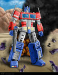 Optimus Prime by chris-illustrator Optimus Prime by chris-illustrator