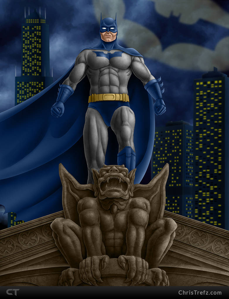 Dark Knight by chris-illustrator