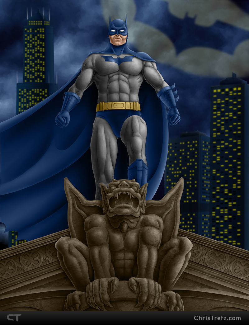 Dark Knight by chris-illustrator