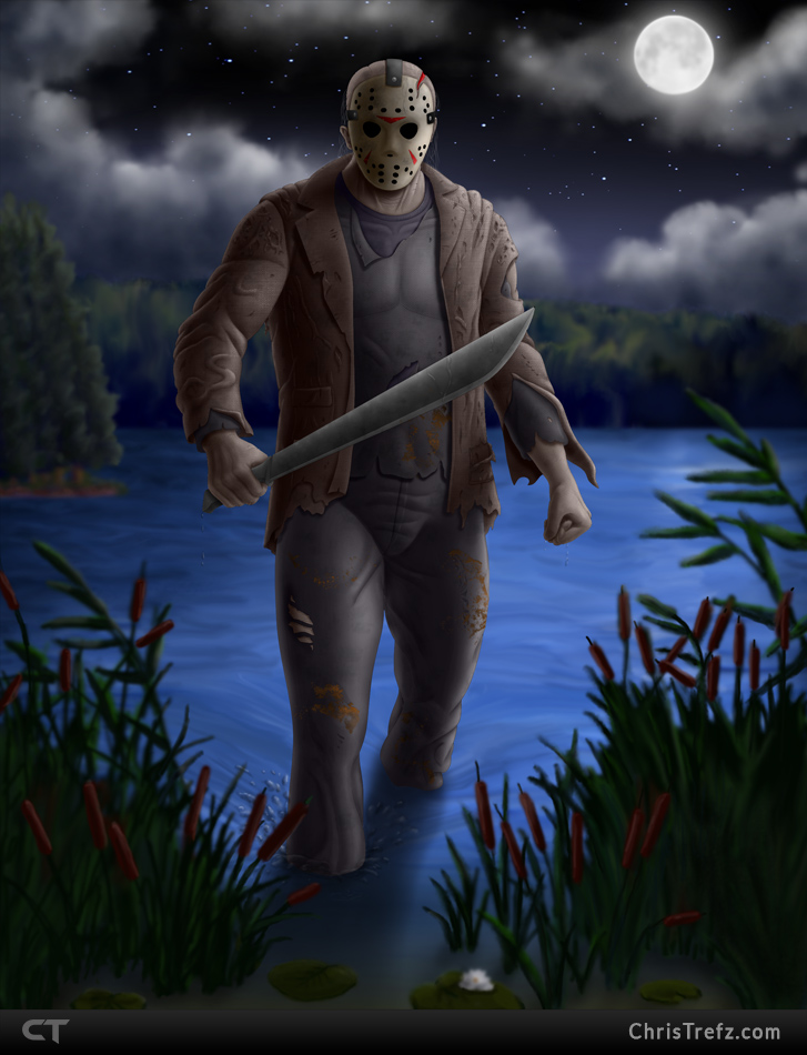 Jason Voorhees by chris-illustrator on DeviantArt