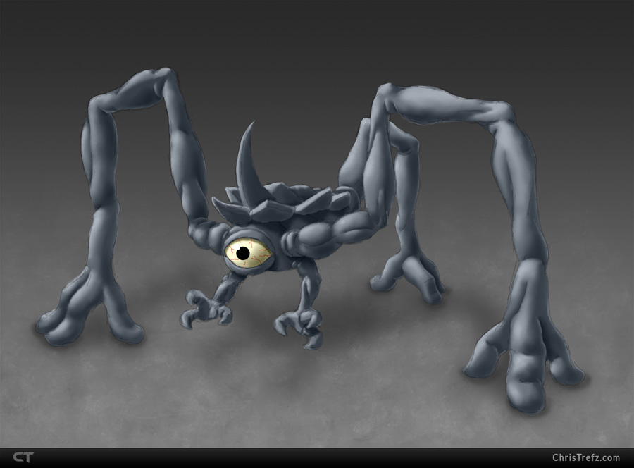 St Rigger Monster Strider Monster by chris-illustrator on DeviantArt