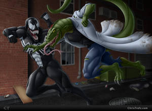 Venom vs The Lizard