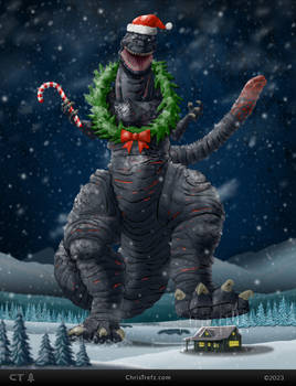 Merry Shin Godzilla Christmas