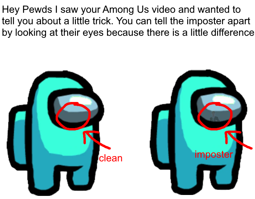 Among Us Eye /MEME by Sunnypoppy on DeviantArt