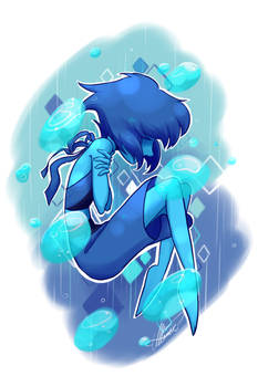 Lapis feeling blue