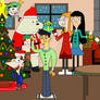 A cartoon christmas!