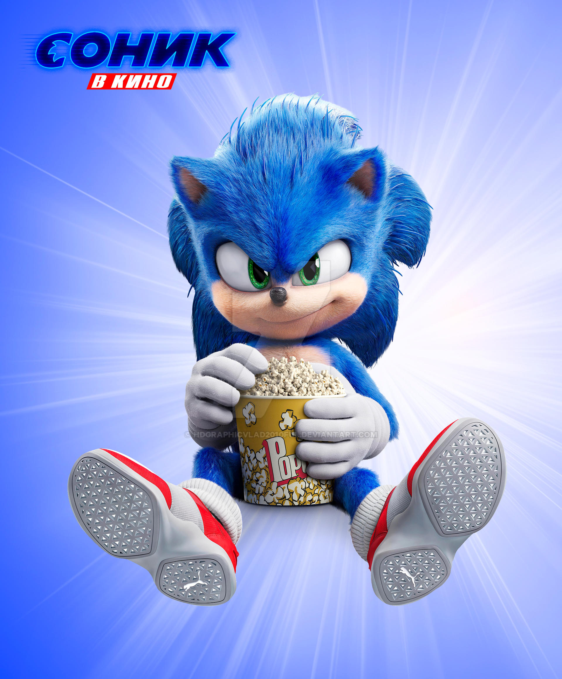 Sonic the Hedgehog (2018) Movie Poster by SpongeBobfan2010 on DeviantArt
