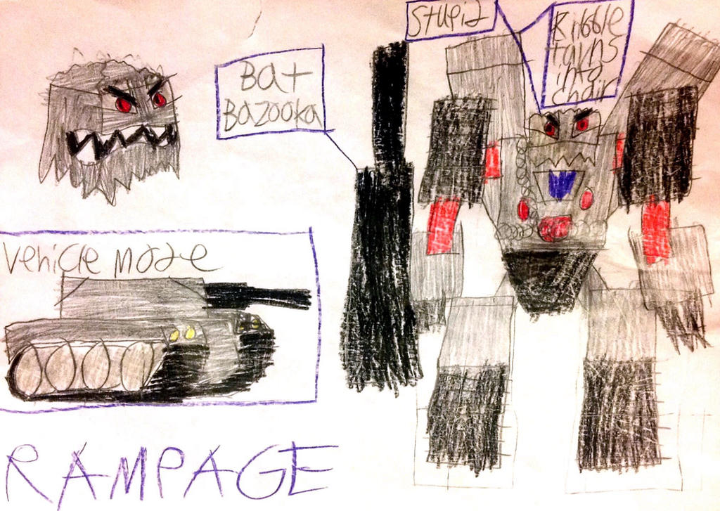 Transformers Into the Nexus: Rampage by Nextgen2015 on DeviantArt