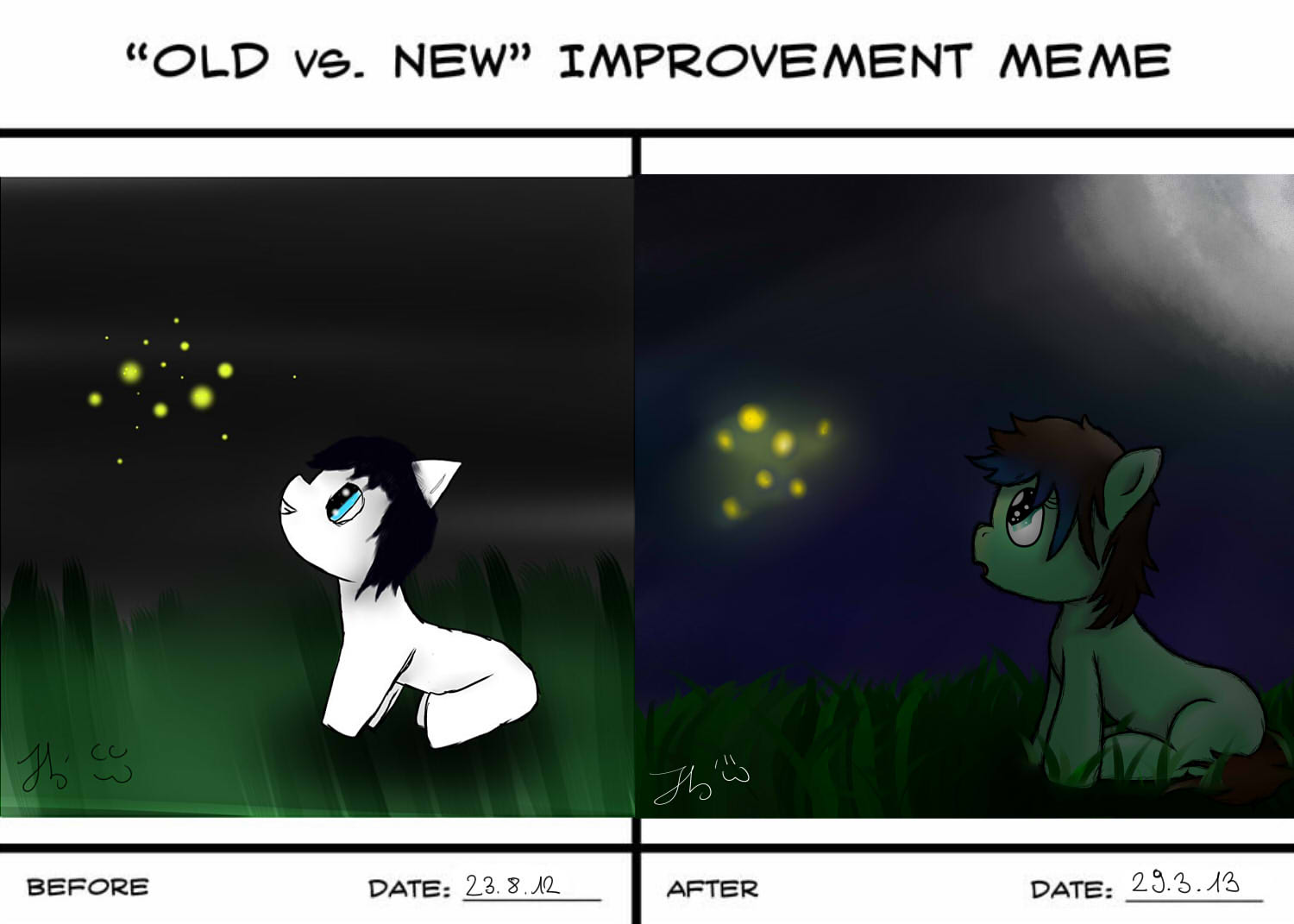 Old vs New Improvement MEME