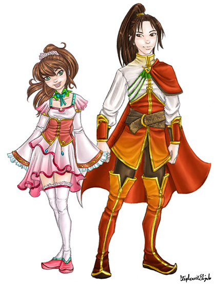 Xiao Qiao And Zhou Yu By Arynlight On Deviantart