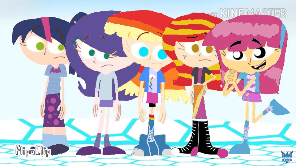 Girls vs. Aliens as My Little Pony Equestria Girls by ...