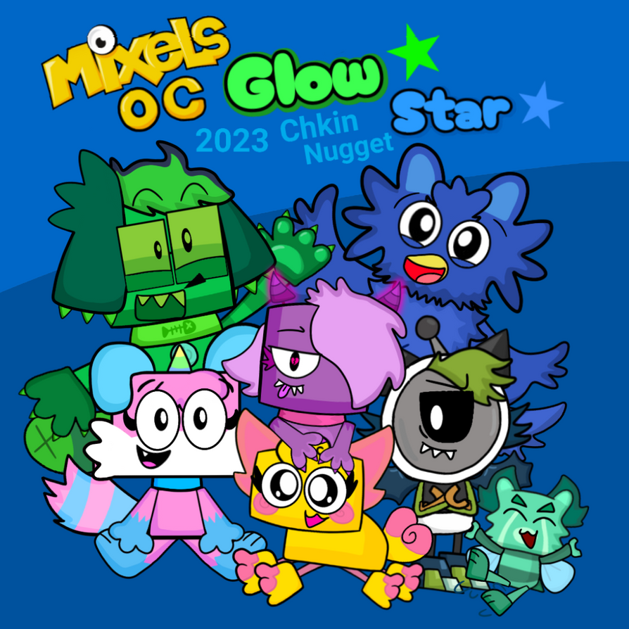 Mixelsoc Mixels Oc Glow Star 2023 Chkin Nugget by EleniMixel on DeviantArt