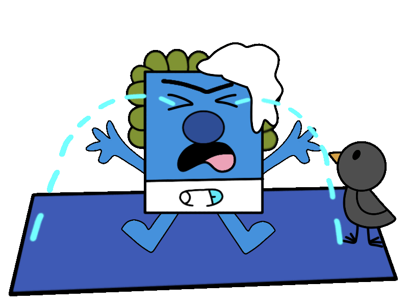 Mr. Baby Grumpy Crying With A Bird Poop On His Hae by EleniMixel on ...