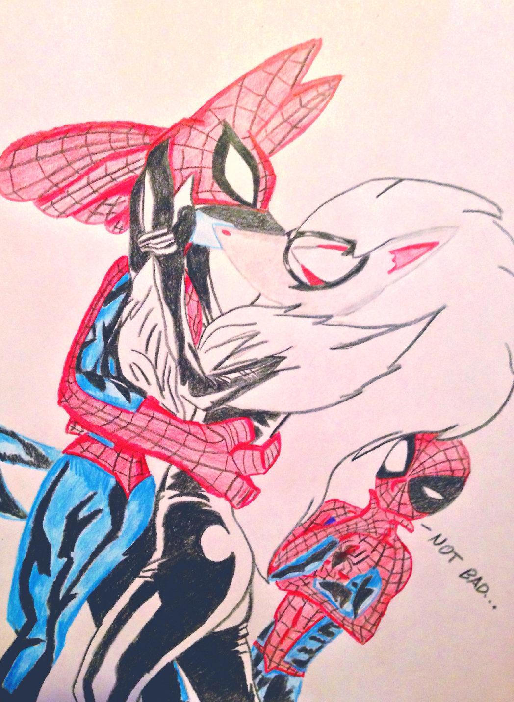 Spidey X Cat Kiss (Parody)