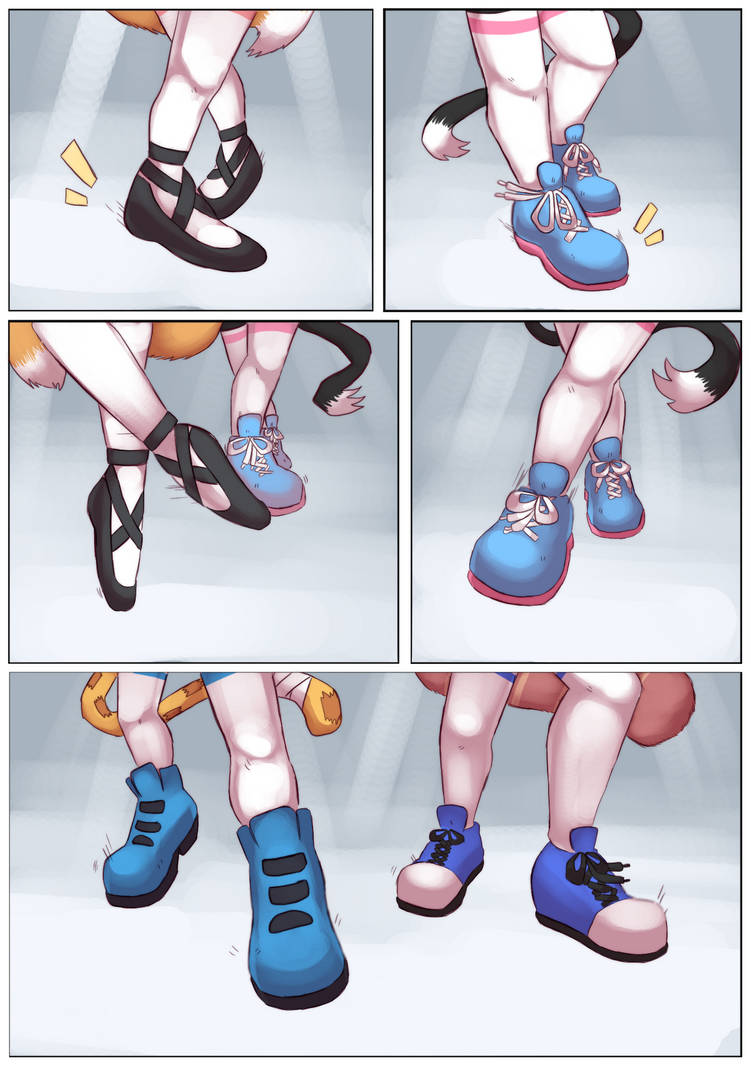 Second page of Dance comic commission C: by HufeArt on DeviantArt