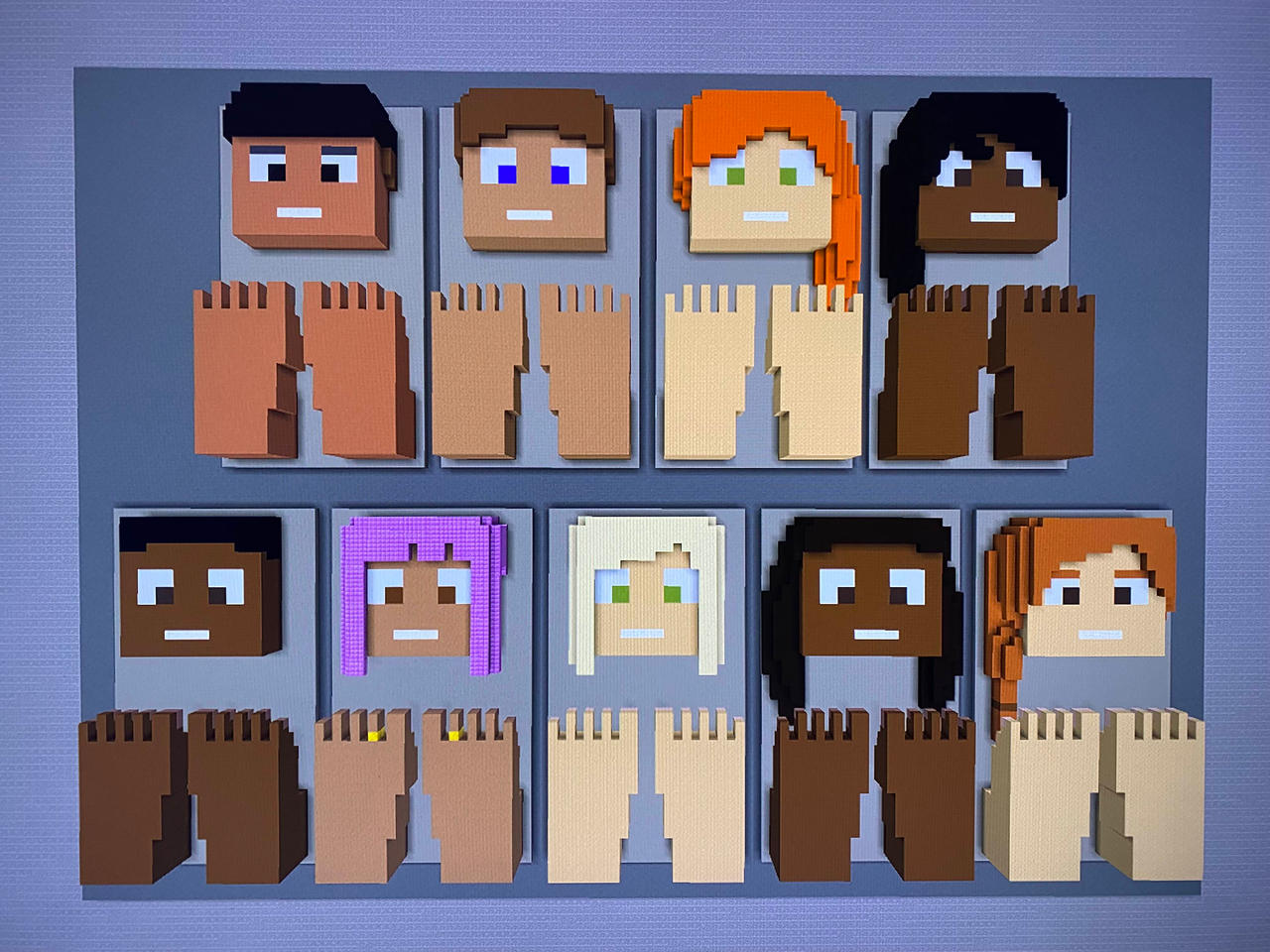 Minecraft Toe Pattern Skin Feet of Minecraft Defaults~ by FOOTloverNICKY on DeviantArt