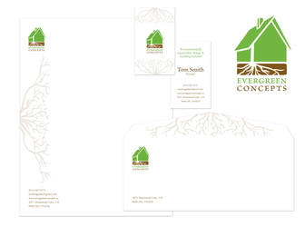 Evergreen Concepts Stationery Package