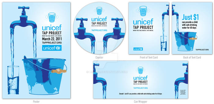 UNICEF Tap Project Campaign Design