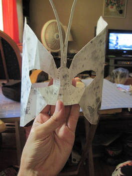 Bioshock Splicer mask (Butterfly)