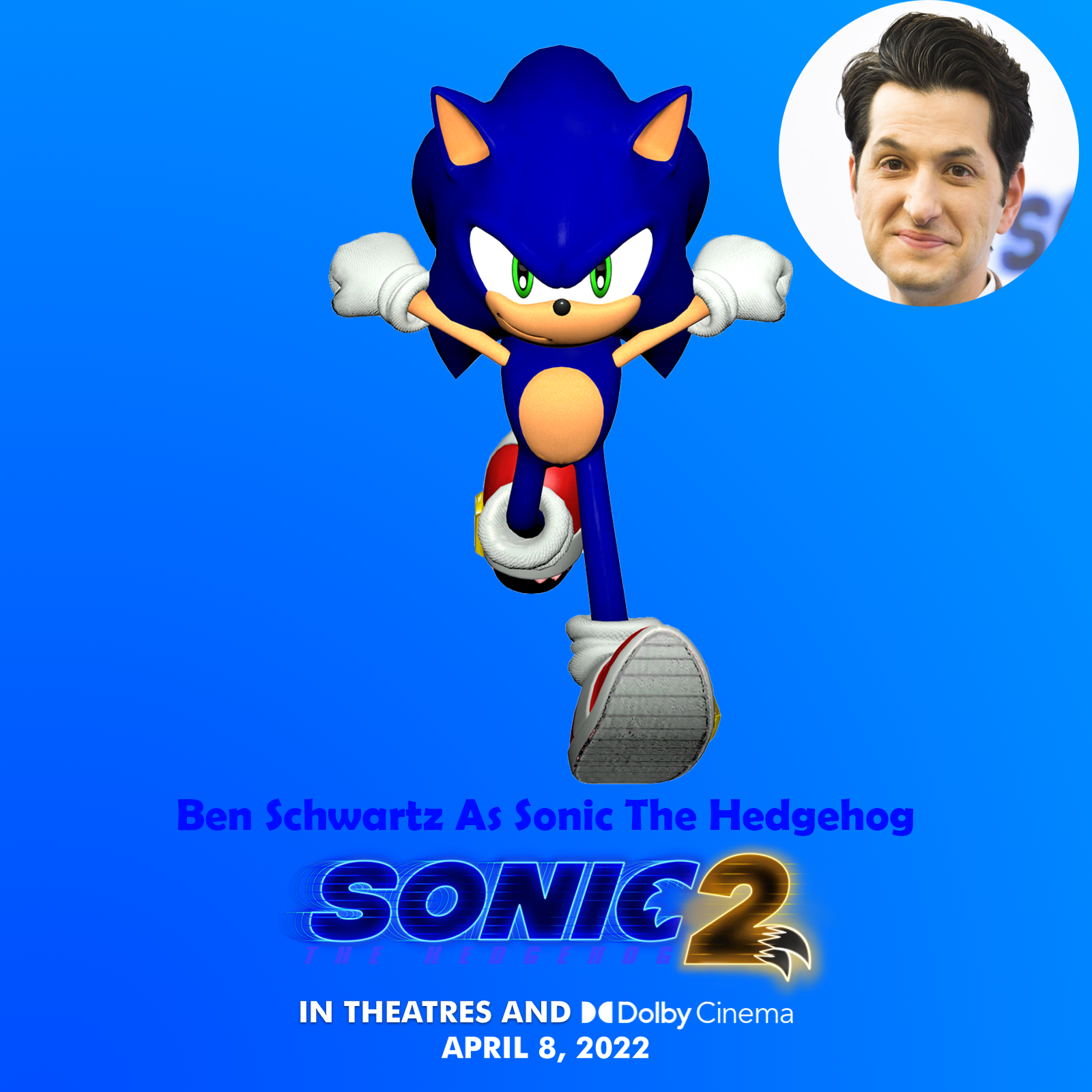 Sonic The Hedgehog 2 Movie Poster - Modern Style - by Nibroc-Rock on  DeviantArt