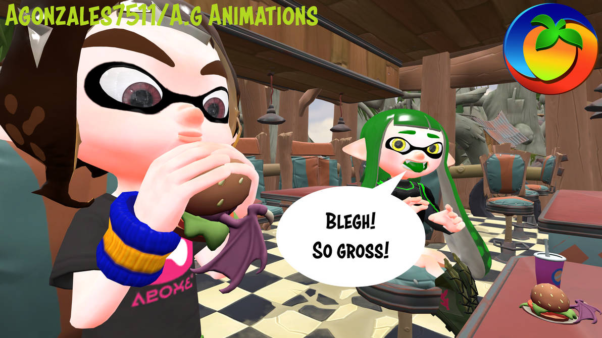 Eating at Dingo's Diner by Agonzales7511 on DeviantArt