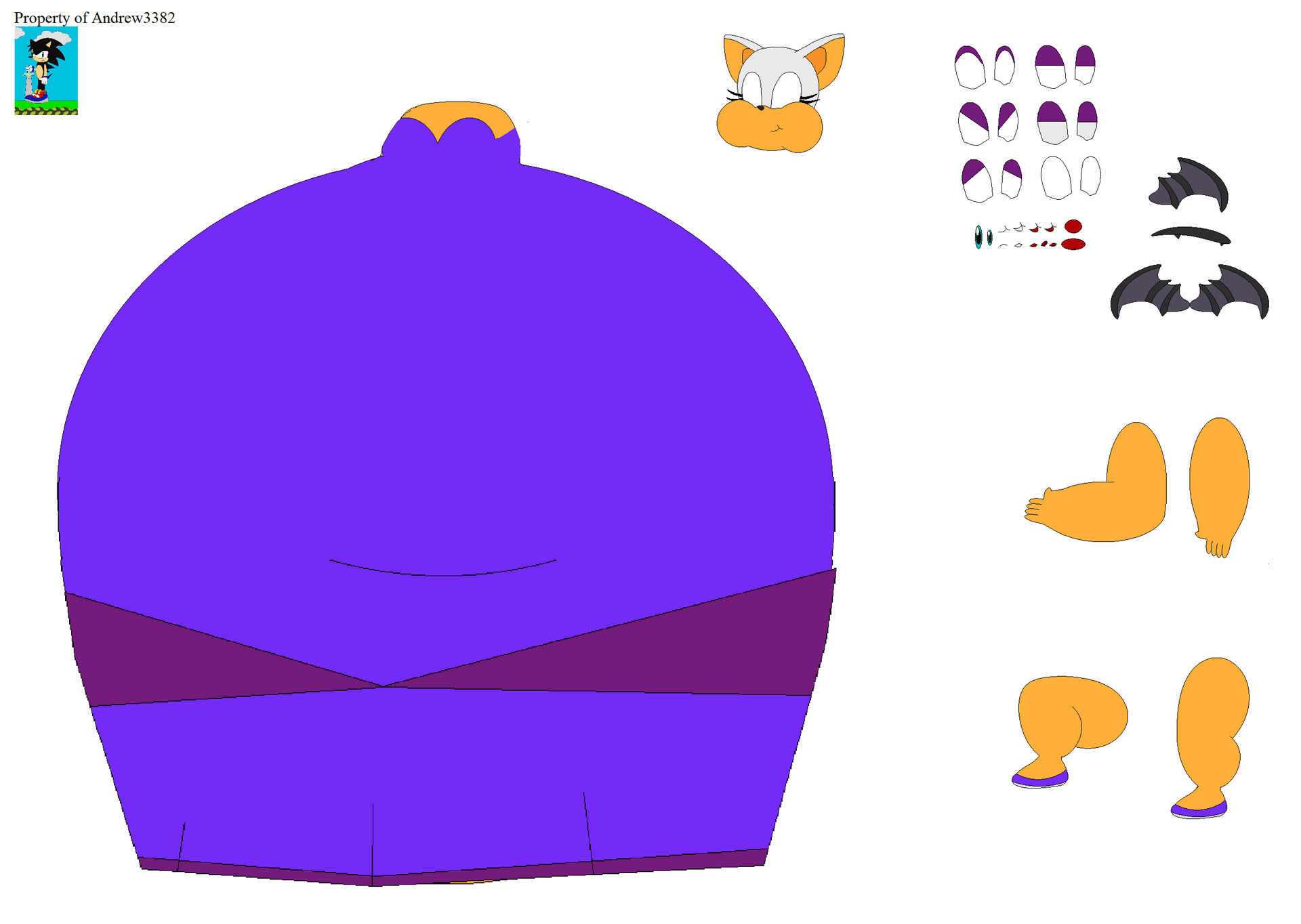 Fat Rouge Fancy Dress Builder by AndrewMachina on DeviantArt